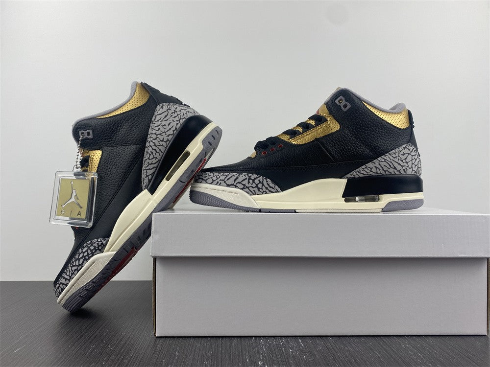 JORDAN - AJ3 3 WMNS “Black Gold”